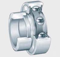Закрепляемые подшипники FAG, INA c эксцентриковым закрепительным кольцом с цилиндрической поверхностью наружного кольца
